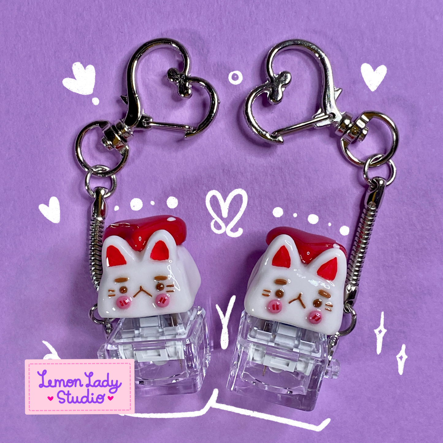 Be My Valentine Keychain Set