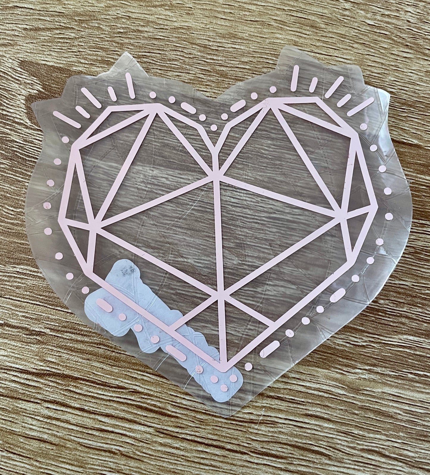 Jewel Heart Suncatcher