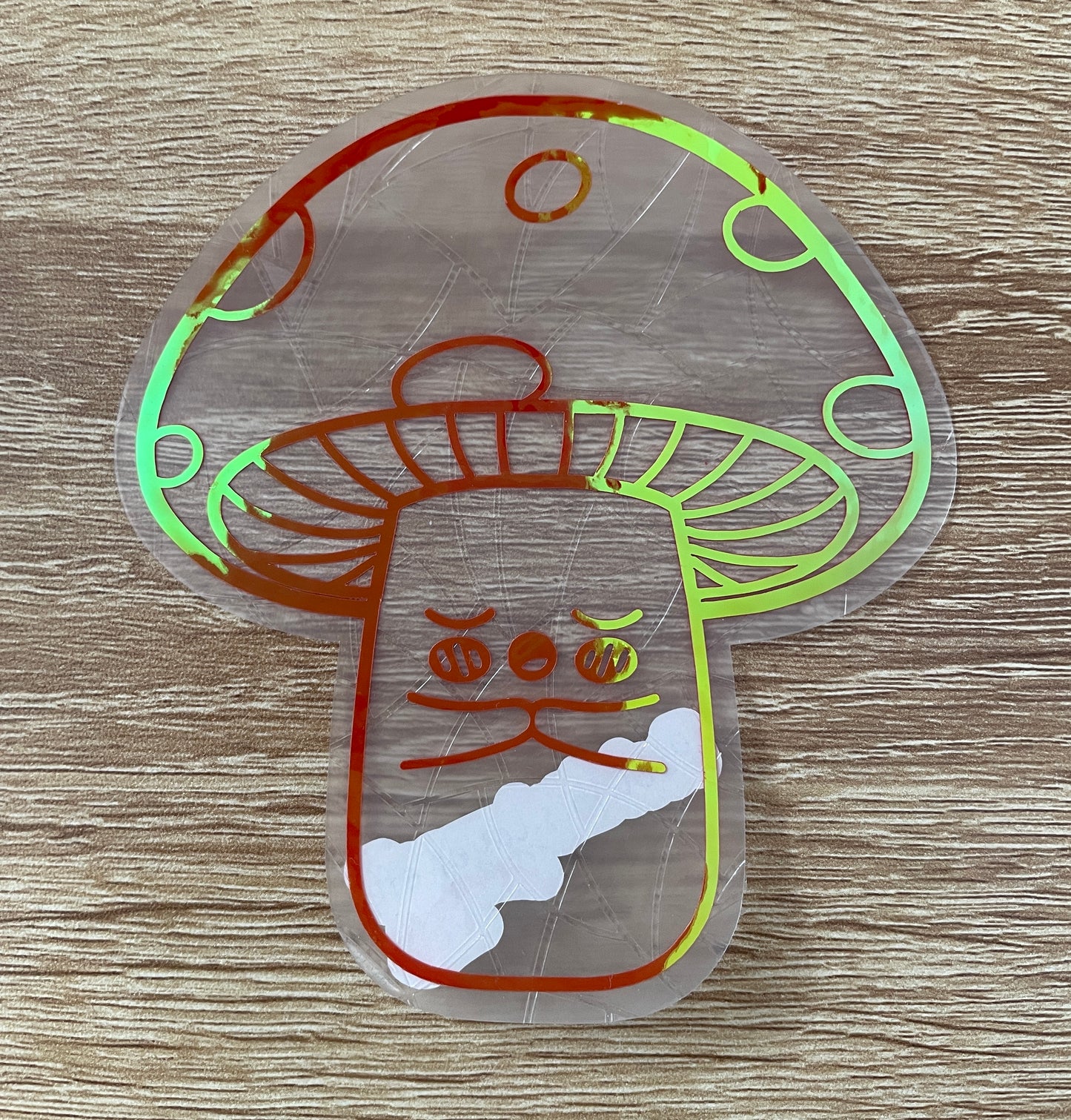 Praying Mushroom Suncatcher