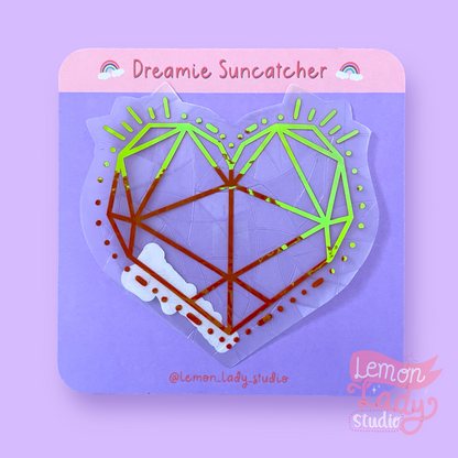 Jewel Heart Suncatcher