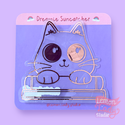 Curious Cat Suncatcher