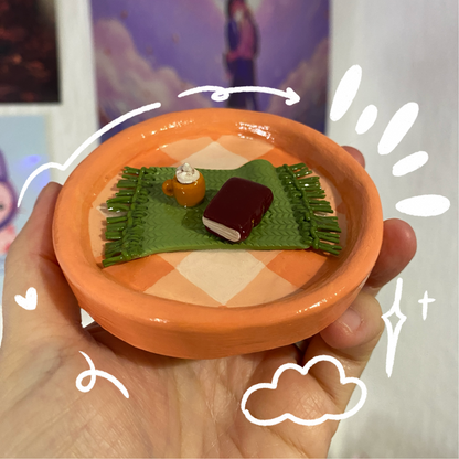 Autumn Inspired handmade Trinket Dish