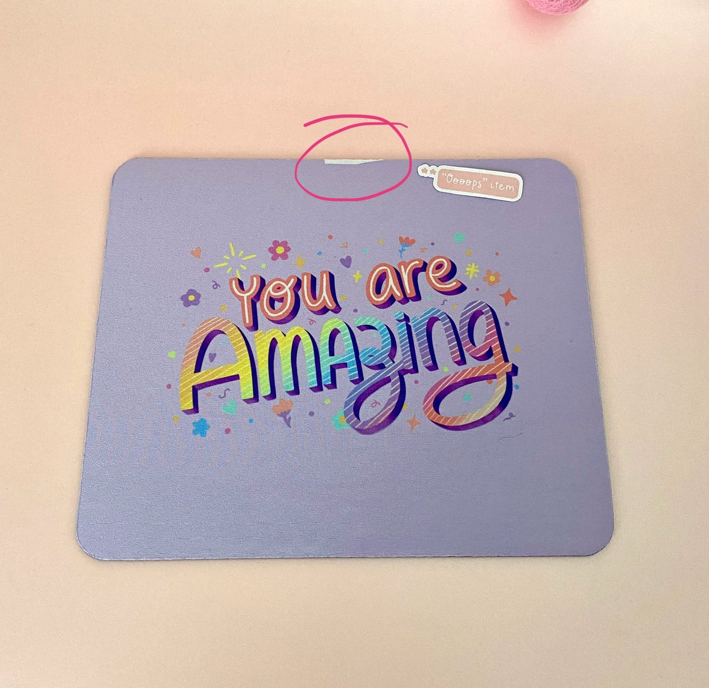 "You are amazing" Mouse pad | B-grade