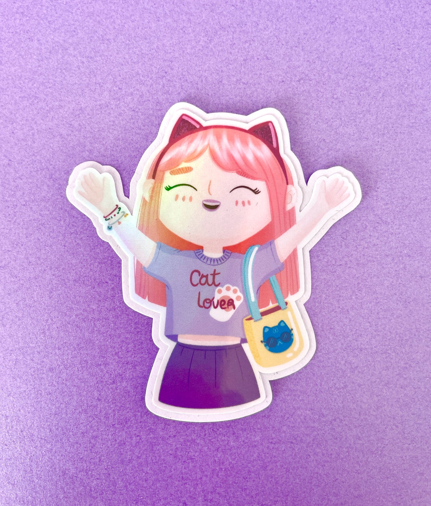 Cat Lover Sticker