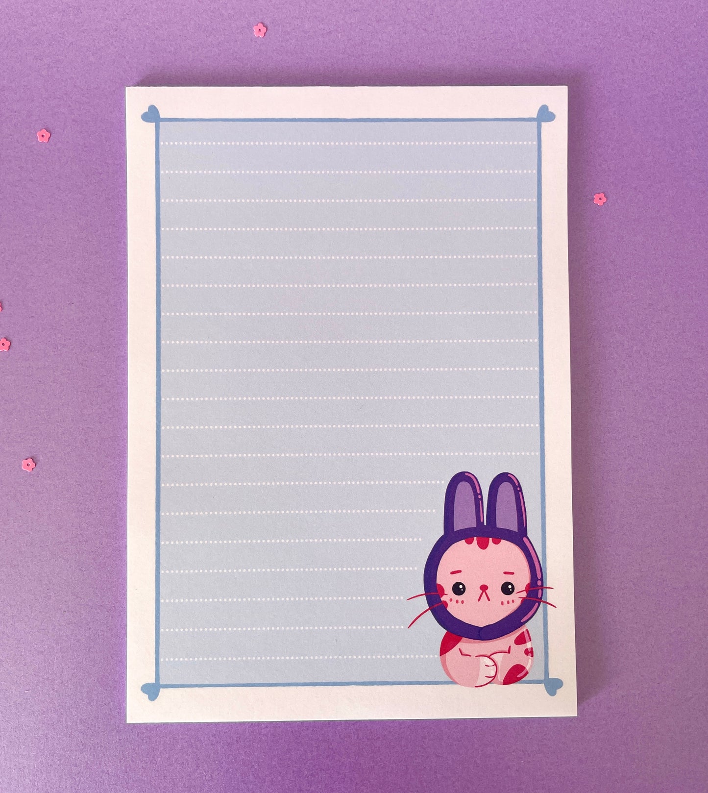 "We need to talk" Bunny cat Notepad - A5