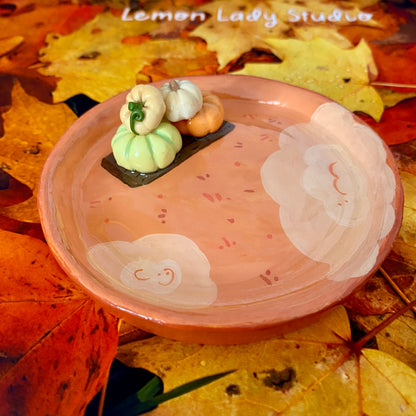 Pumpkin Trinket Dish - B grade