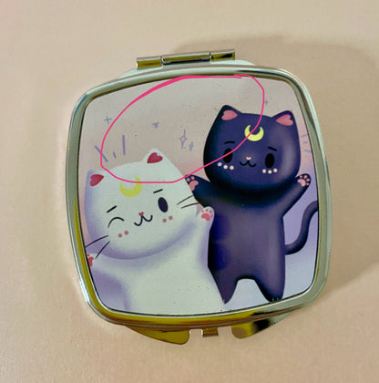 Luna & Artemis inspired Compact Mirror | B-grade