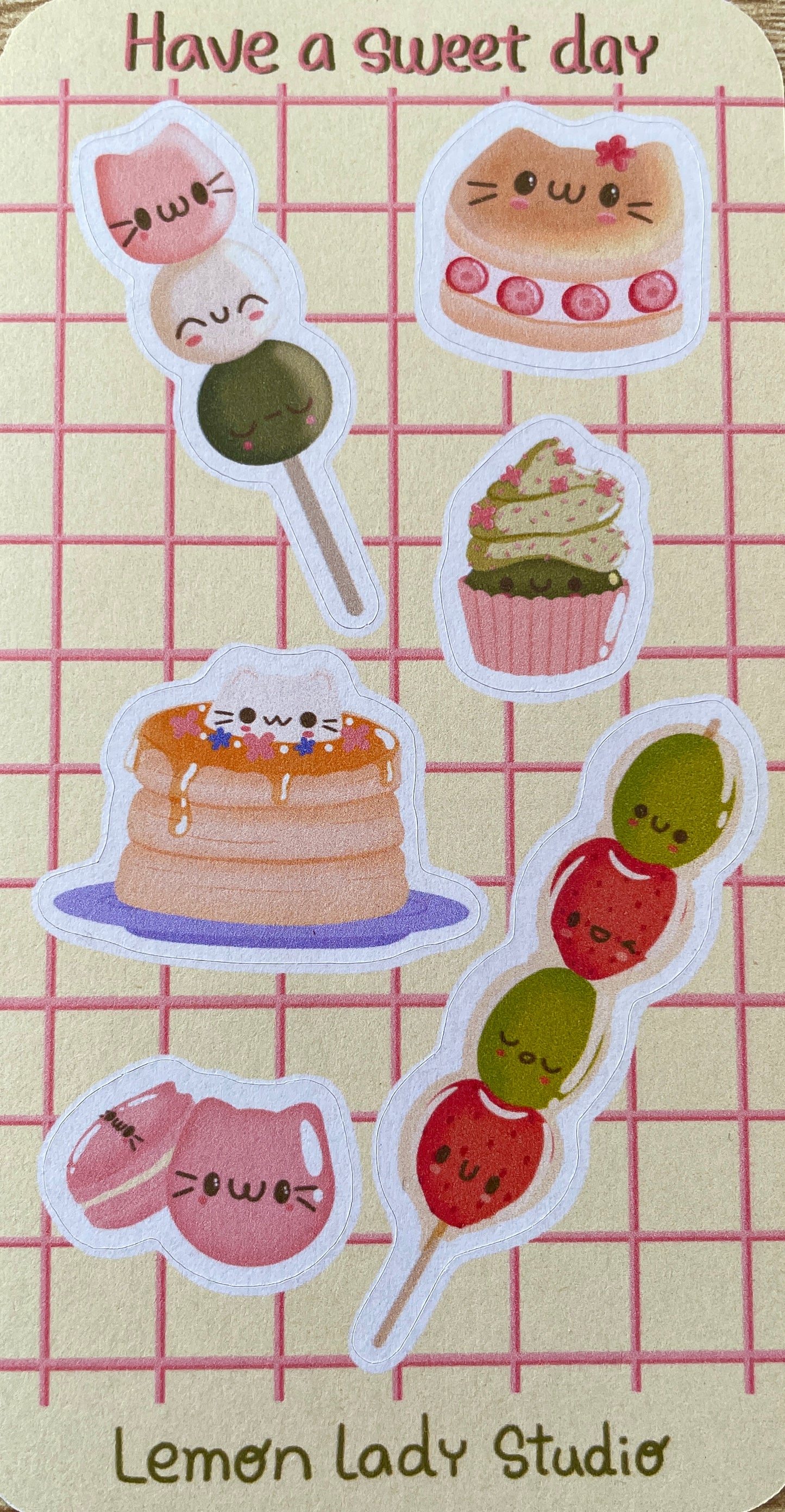 "Have a Sweet Day" Sticker Sheet