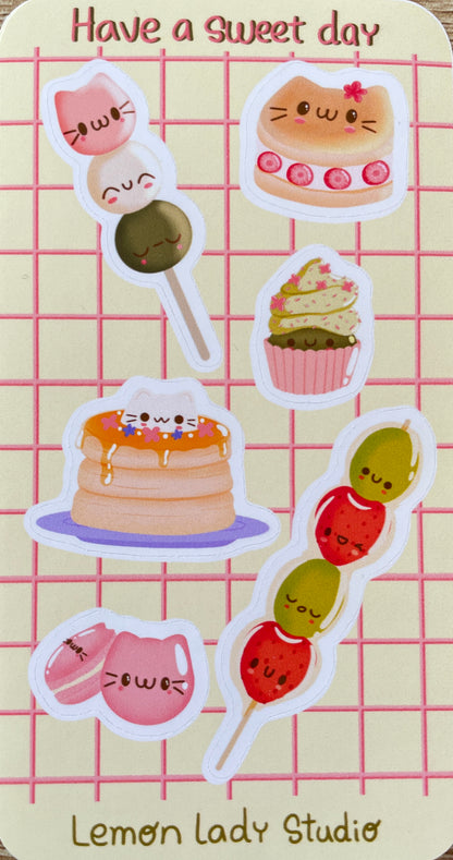 "Have a Sweet Day" Sticker Sheet