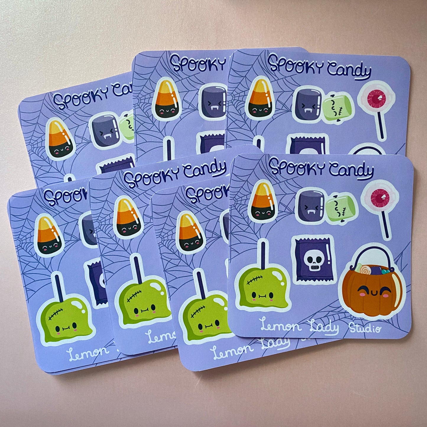 Halloween Sticker Sheet | Spooky Candy