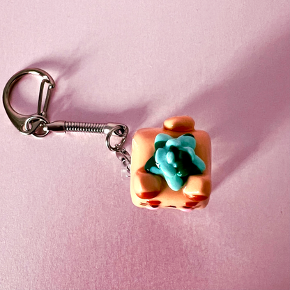 Kawaii Keycap Clicker Keychain