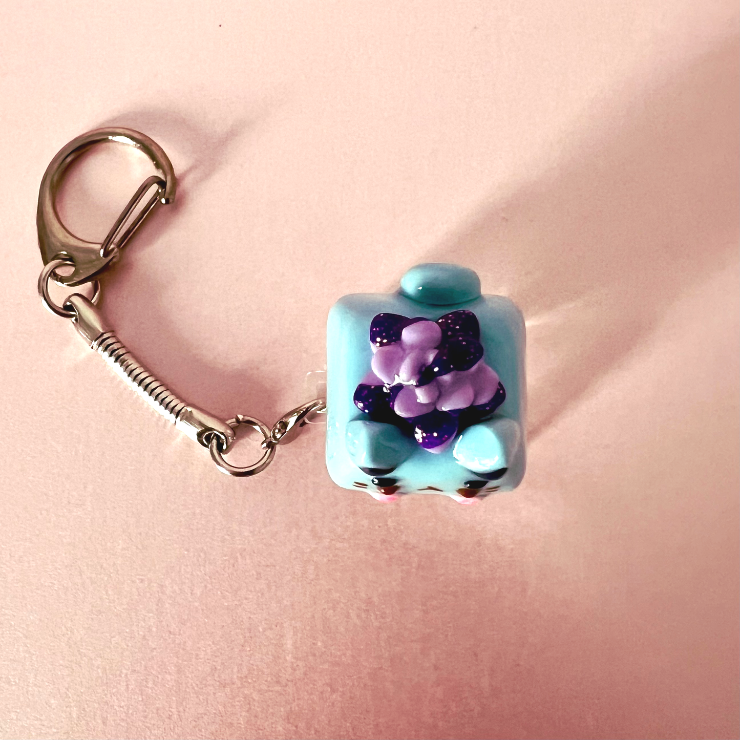 Kawaii Keycap Clicker Keychain