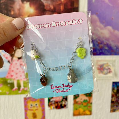 My Neighbour Totoro inspired Charm Bracelet