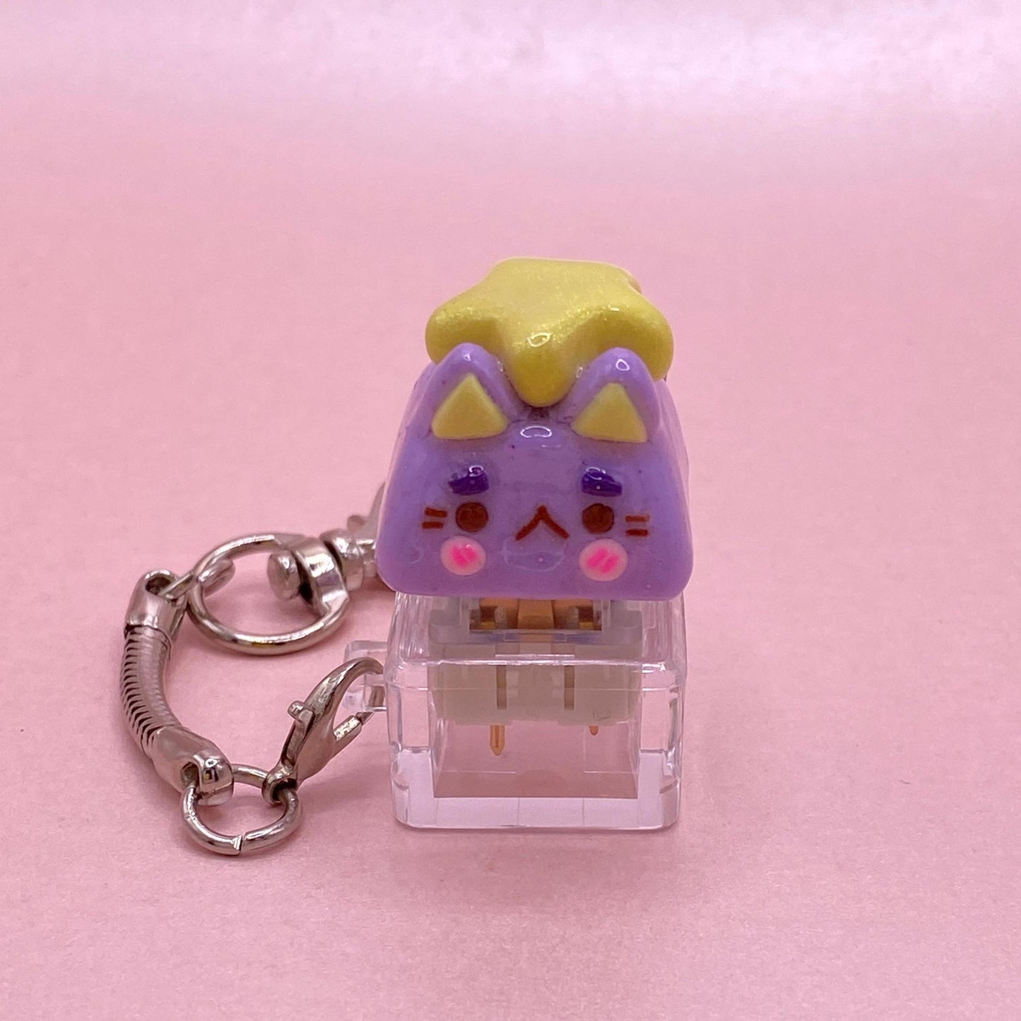 Kawaii Cat Keycap Clicker Toy