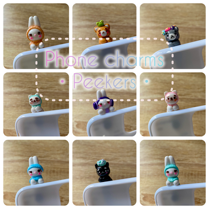 Phone charms | Peekers Standard Size