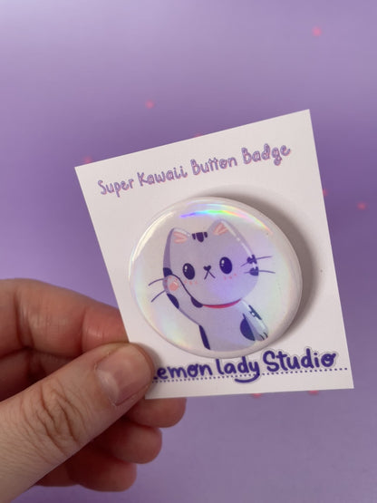 Hello Kitty cat - Kawaii Button Badge